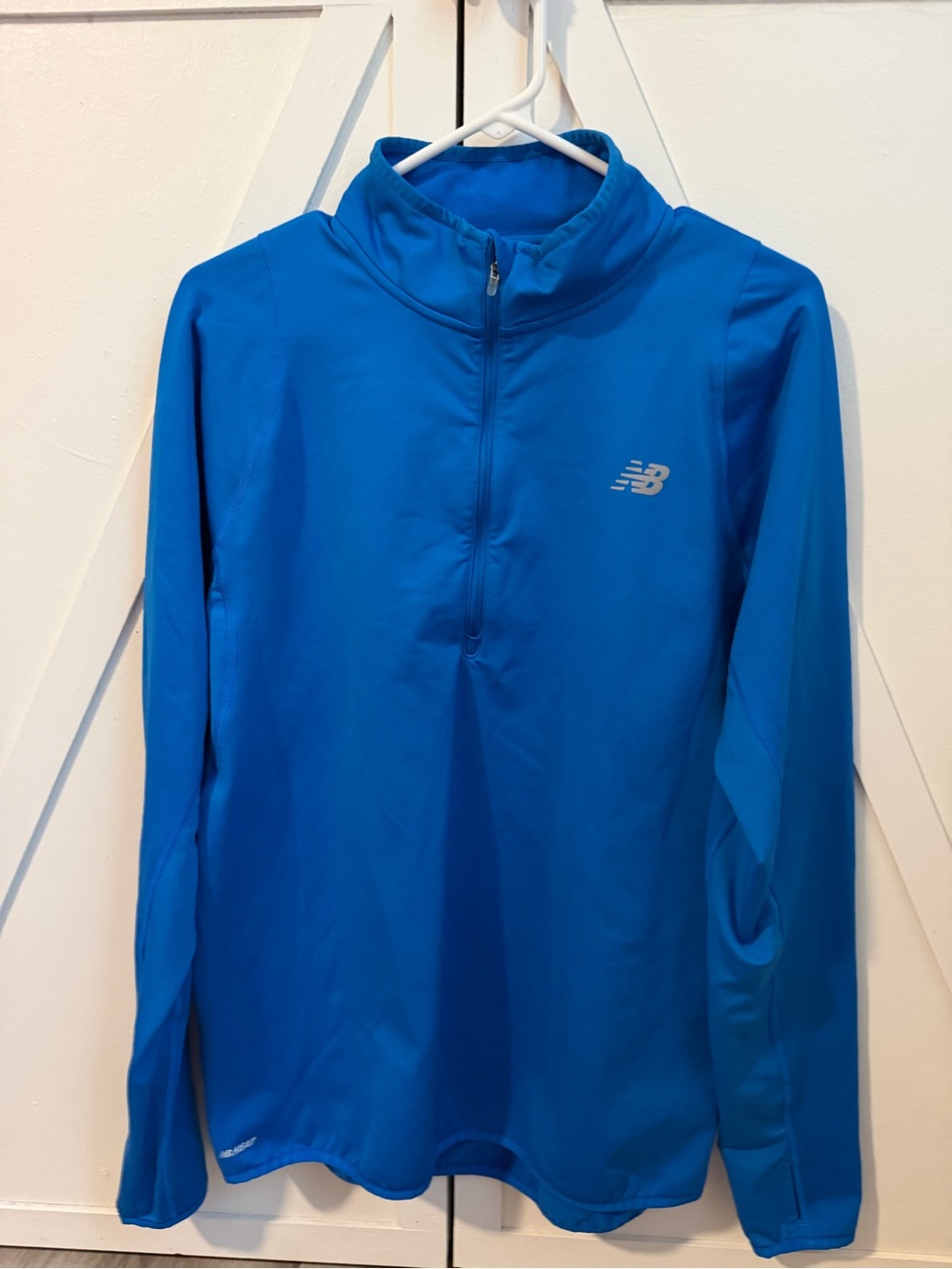 New Balance Royal Blue Half-Zip Performance Top